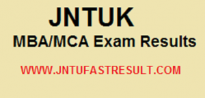 JNTUK MCA 3rd Sem Exam Results 2019