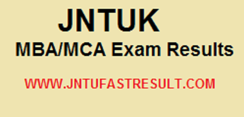 JNTUK MCA 5th Sem Results 2023 OUT Regular Supply Exams