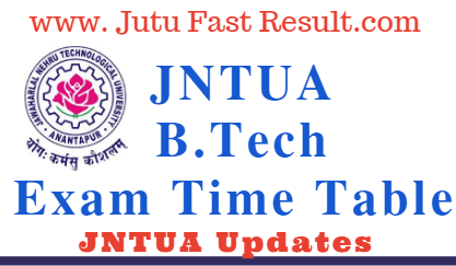 JNTUA B.Tech B.Pharm 4 2 Sem Exams Timetable 2023 OUT