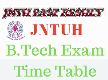 JNTUH B.Tech 3-2 Sem Exam Time Table Jan 2023 (OUT)-Dates & Timings