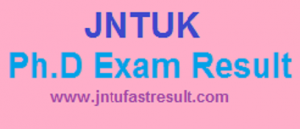 jntuk Ph.D exam result