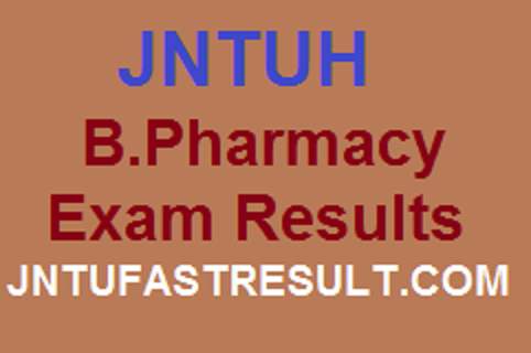 JNTUH B.Pharm 4 1 Sem Regular Supply Exam Results 2023